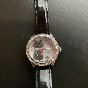 Betsey Johnson cat watch